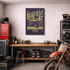 cuadro canvas vehículos bigfoot monster truck retro vertical