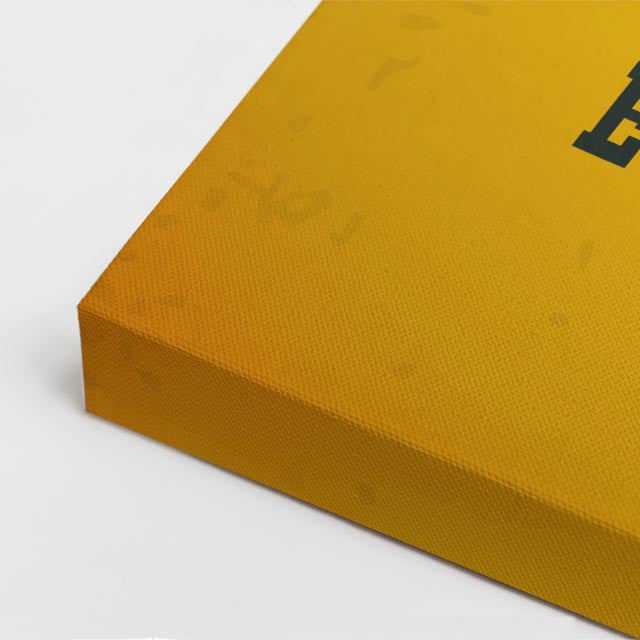cuadro canvas vehículos ser libre dos ruedas amarillo vertical