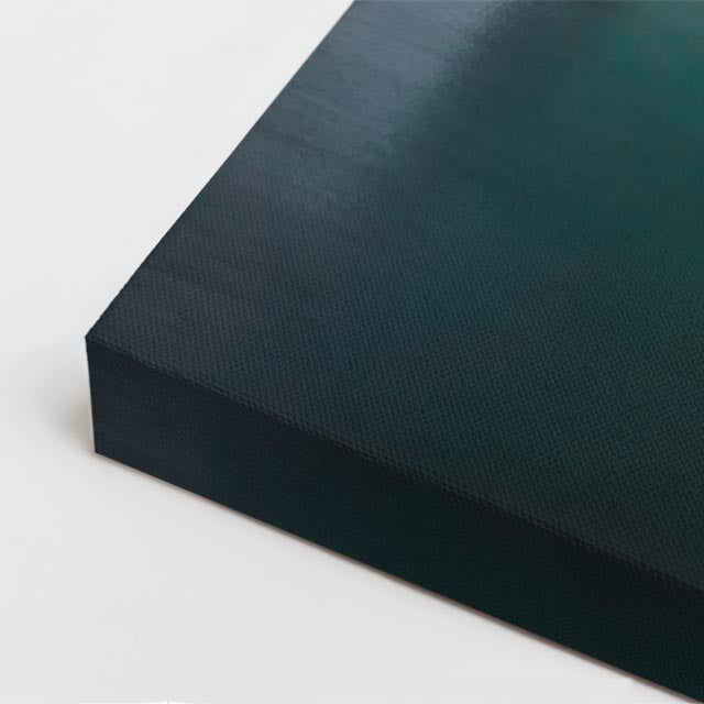 cuadro canvas vehículos audi verde fondo oscuro vertical