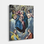 cuadro canvas religión cristiana pentecostés el greco clásico vertical