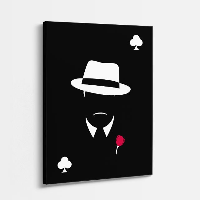Cuadro canvas Misterioso Picas Alt - Ilustraciones Pop Pop Art & Color - Vista Perspectiva