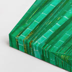 cuadro canvas bosques y naturaleza bosque de bambú verde luminoso horizontal