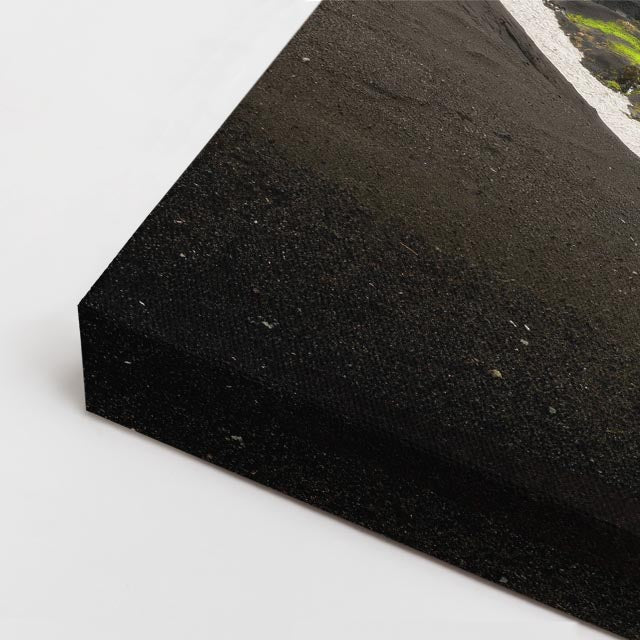 cuadro canvas bosques y naturaleza volcán solitario lava seca horizontal