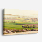 cuadro canvas bosques y naturaleza llanura árida luz suave horizontal
