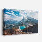cuadro canvas bosques y naturaleza lago matterhorn espejo horizontal