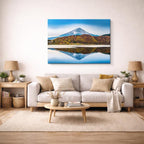 cuadro canvas bosques y naturaleza monte fuji espejo lago otoñal horizontal