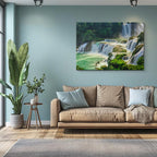 cuadro canvas cascadas cataratas ban gioc vista frontal horizontal