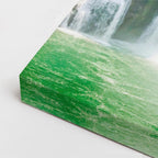 cuadro canvas cascadas cataratas ban gioc selva tropical horizontal
