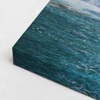 cuadro canvas cascadas cascada tropical neblina azul horizontal