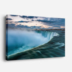 cuadro canvas cascadas cataratas del niágara vista aérea horizontal