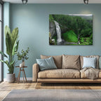 cuadro canvas cascadas cascada selva verde vista aérea horizontal