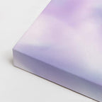 cuadro canvas cielo y noche cielo rosa pastel nubes suaves horizontal