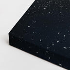 cuadro canvas cielo y noche cielo estrellado horizonte oscuro horizontal