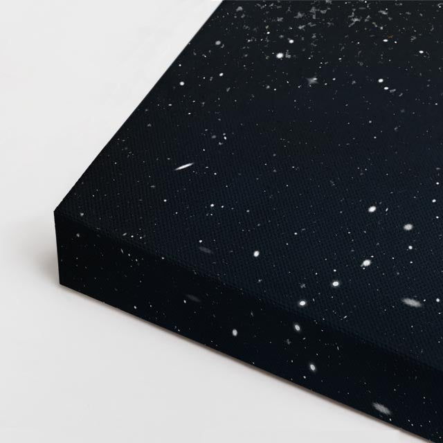 cuadro canvas cielo y noche cielo estrellado horizonte oscuro horizontal