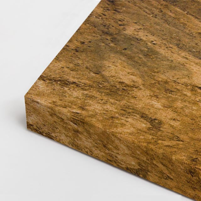 cuadro canvas desierto cañón rocas doradas cielo azul horizontal
