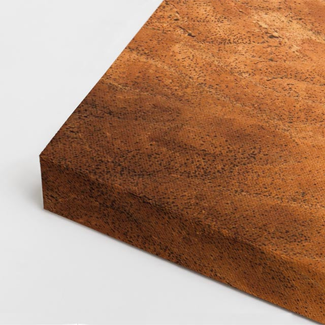 cuadro canvas desierto cañón vista aérea tonos cálidos vertical