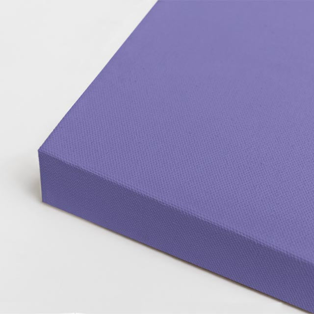 cuadro canvas paisajes digitales montañas lilas globo morado vertical