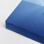 cuadro canvas montañas y nieve icebergs azules canal ártico horizontal