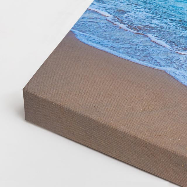 cuadro canvas mar y playa playa arena blanca olas suaves horizontal