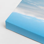cuadro canvas mar y playa playa arena espejo cielo azul horizontal