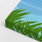 cuadro canvas paisajes digitales pradera verde lago montañas horizontal