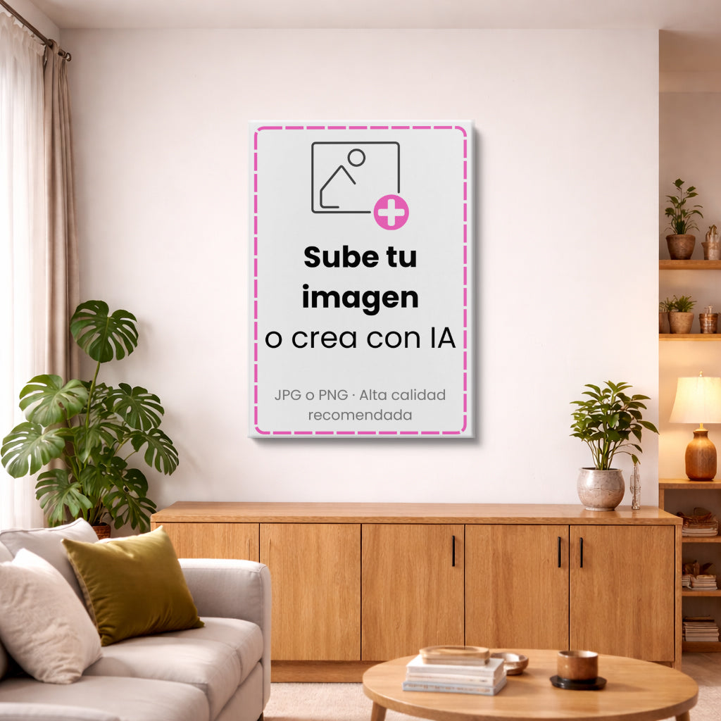 Canvas Vertical Personalizado