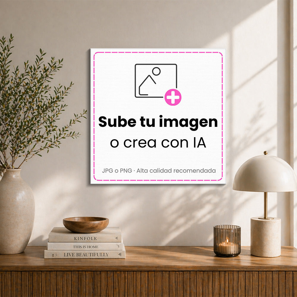Canvas Cuadrado Personalizado