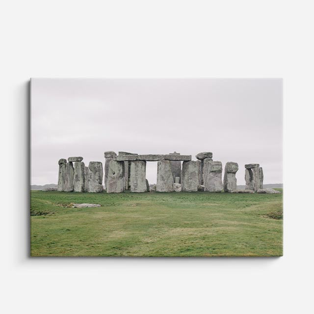 Cuadro canvas Stonehenge Amanecer Mistico - Arquitectura Iconica Urbano y Arquitectura - Vista Frente