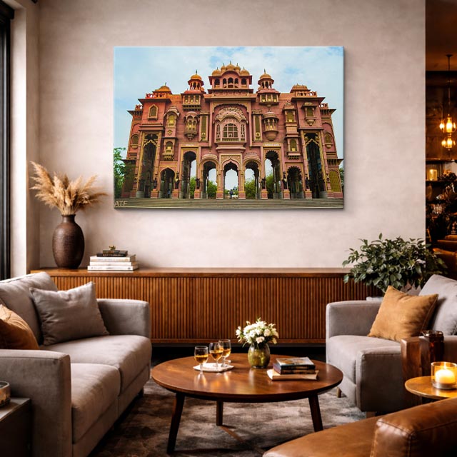 Cuadro canvas Palacio Lahore Mughal - Arquitectura Iconica Urbano y Arquitectura - Vista Lifestyle