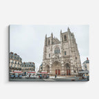 Cuadro canvas Catedral de Nantes Gotica - Arquitectura Iconica Urbano y Arquitectura - Vista Frente