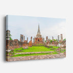 Cuadro canvas Ruinas de Ayutthaya - Arquitectura Iconica Urbano y Arquitectura - Vista Perspectiva