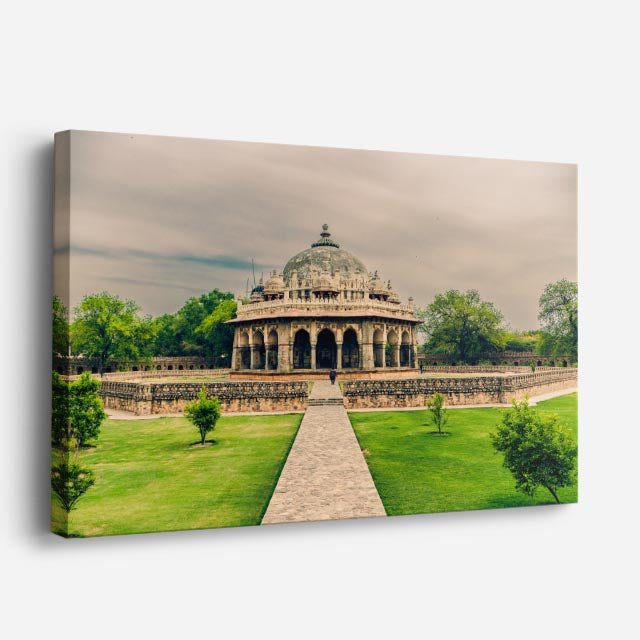 Cuadro canvas Mausoleo Itimad ud Daula India - Arquitectura Iconica Urbano y Arquitectura - Vista Perspectiva