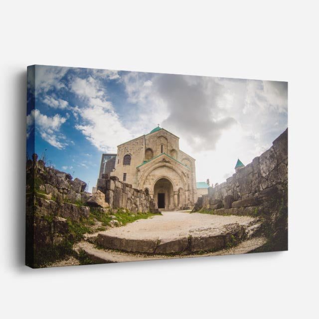 Cuadro canvas Monasterio Noravank Armenia - Arquitectura Iconica Urbano y Arquitectura - Vista Perspectiva