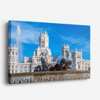 Cuadro canvas Fuente Cibeles Madrid Dia - Arquitectura Iconica Urbano y Arquitectura - Vista Perspectiva