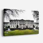 Cuadro canvas Palacio Neoclasico Jardines - Arquitectura Iconica Urbano y Arquitectura - Vista Perspectiva