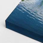 Cuadro canvas Castillo Disney Lago - Arquitectura Iconica Urbano y Arquitectura - Vista CloseUp