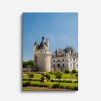 Cuadro canvas Castillo de Chenonceau Jardin - Arquitectura Iconica Urbano y Arquitectura - Vista Frente