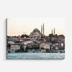 Cuadro canvas Estambul Panorama Mezquita - Ciudades Urbano y Arquitectura - Vista Frente