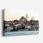 Cuadro canvas Estambul Panorama Mezquita - Ciudades Urbano y Arquitectura - Vista Perspectiva