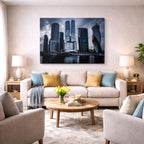 Cuadro canvas Moscu City Torres Oscuras - Ciudades Urbano y Arquitectura - Vista Lifestyle