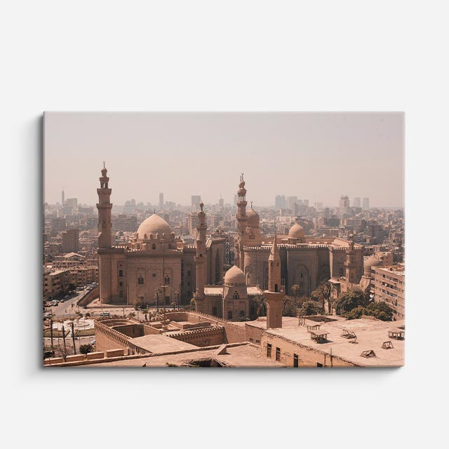 Cuadro canvas El Cairo Mezquita Historica - Ciudades Urbano y Arquitectura - Vista Frente