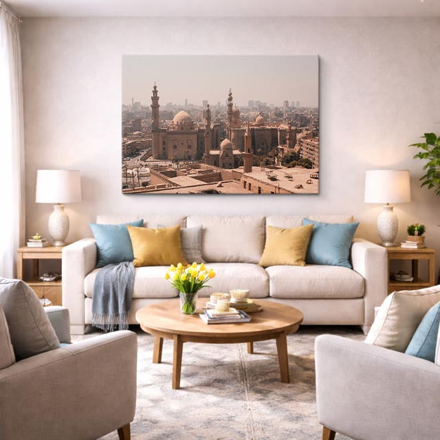 Cuadro canvas El Cairo Mezquita Historica - Ciudades Urbano y Arquitectura - Vista Lifestyle