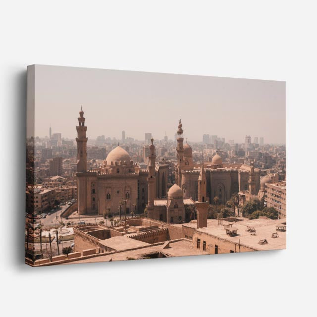 Cuadro canvas El Cairo Mezquita Historica - Ciudades Urbano y Arquitectura - Vista Perspectiva