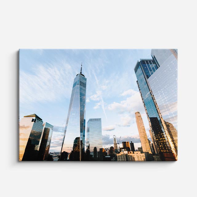 Cuadro canvas Nueva York One World Trade Center - Ciudades Urbano y Arquitectura - Vista Frente