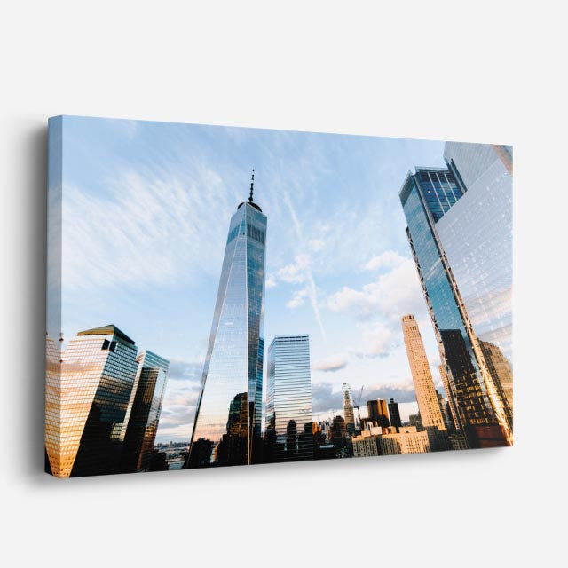 Cuadro canvas Nueva York One World Trade Center - Ciudades Urbano y Arquitectura - Vista Perspectiva