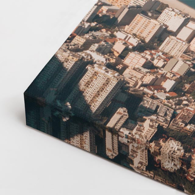 Cuadro canvas Rio de Janeiro Aereo Bahia - Ciudades Urbano y Arquitectura - Vista CloseUp
