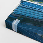 Cuadro canvas Singapur Aereo Verde Azul - Ciudades Urbano y Arquitectura - Vista CloseUp