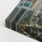 Cuadro canvas Ciudad Costera Moderna Dia - Ciudades Urbano y Arquitectura - Vista CloseUp