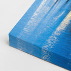 Cuadro canvas Venecia Canal Nocturno Dorado - Ciudades Urbano y Arquitectura - Vista CloseUp