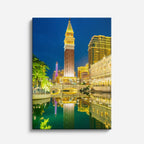 Cuadro canvas Las Vegas Venetian Nocturno - Ciudades Urbano y Arquitectura - Vista Frente